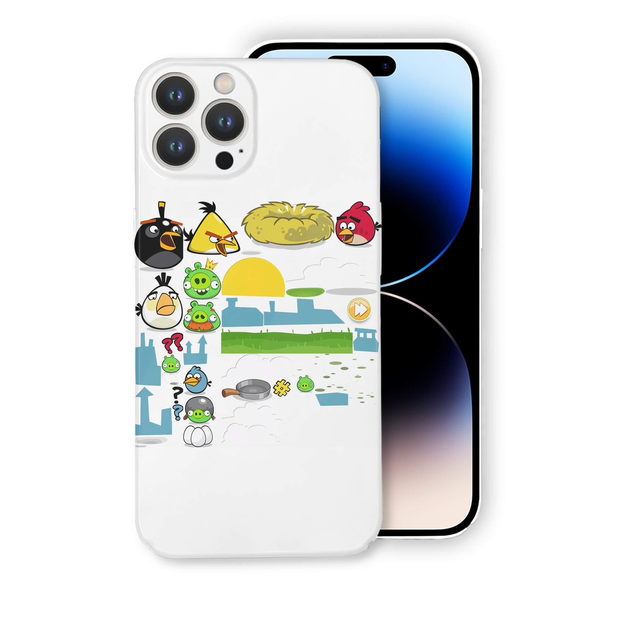 （画像用） Angry Birds アングリーバード 【iPhone 14シリーズ対応】ハードケース